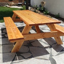 Rustic Picnic Tables 