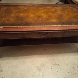 Antique Cherry Center Coffee Table