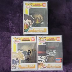 My Hero Academia Funko Pops Overhaul Himiko Toga Mr. Compress