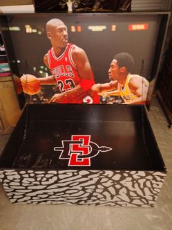 Michael Jordan shoe box cheast