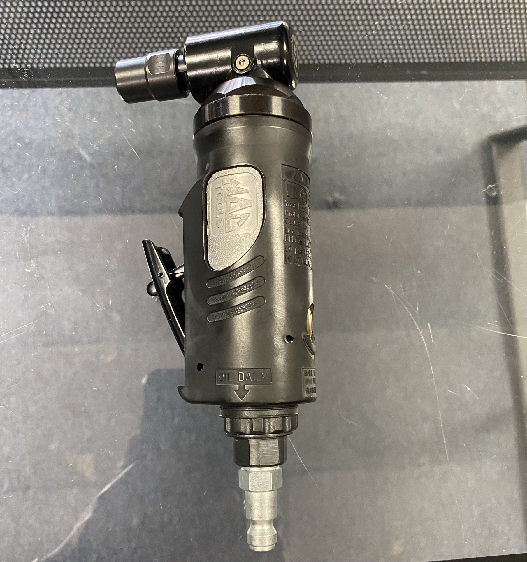 MAC TOOLS 1/4” Collet Premium 0.5 HP 90 Degree Air Die Grinder