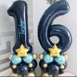 Balloons Bouquet - Happy Birthday