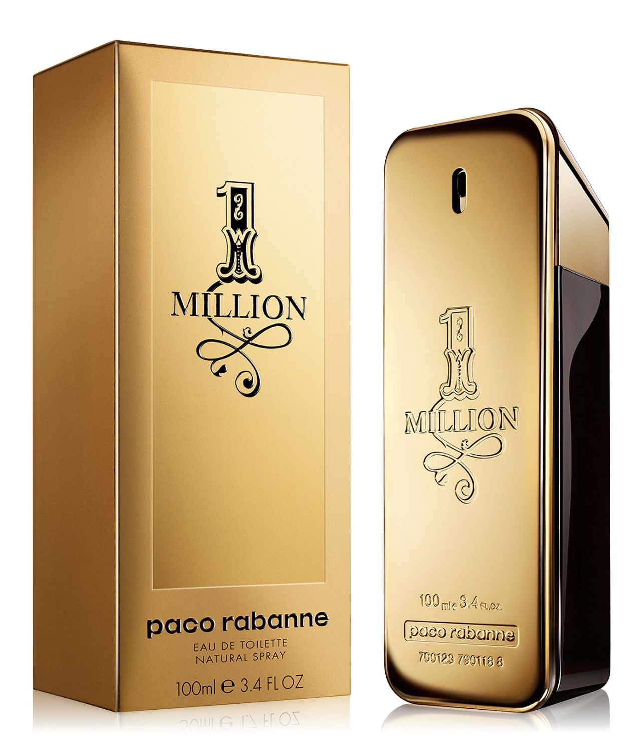 Paco Rabanne 1 Million Men's Eau De Toilette 3.40oz