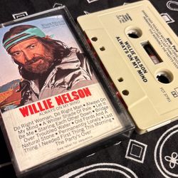 Mint Condition Willie Nelson Cassette Tape Always On My Mind Country Western Rodeo Music Outlaw 