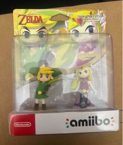 Legend of Zelda Windwaker amiibos 2Pack