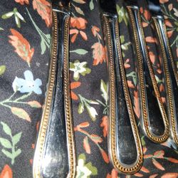 36 International Silver Gold Accent Front Stainless