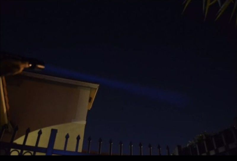 Falcon Tactical 8MRT Flashlight with Case & Rechargeable Battery for