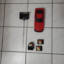 Vintage 1995 New Bright Red Corvette ZR1 Power Radio Power Control toy RC Car
