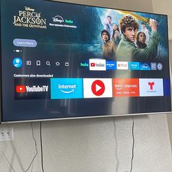 Toshiba 75 inch smart TV fire stick