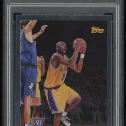 Kobe Bryant Topps 50th Anniversary Psa 8