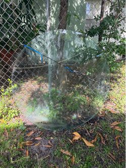 Free glass circular table top