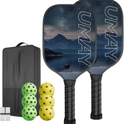 Pickleball Paddles Set of 2