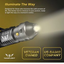 Tactical Pen Multi-Tool - Self Defense, EDC LED Flashlight & Pen - Ideal for Military & Outdoor Survival Gear - Ultimate Gift for Him - Unique Pen Gif