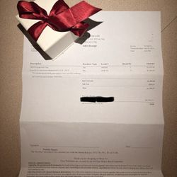 14K W Engagement Ring 