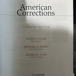 American Corrections 12th Edition