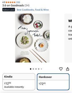 The Japanese Table by Sofia Hellsten