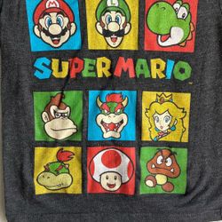 Kids Shirt Super  Mario
