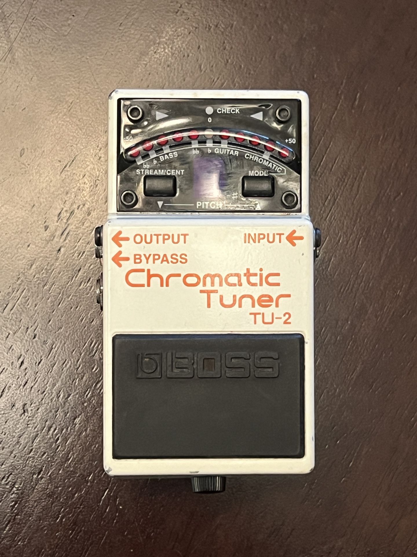 Boss TU-2 Chromatic Tuner for Guitars Etc