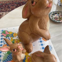 Easter Bunny Trio Decoration