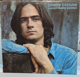 James Taylor Sweet Baby James LP `~ WS 1843 Fire & Rain Country Road