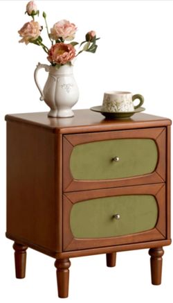 100% Solid Wood Nightstand