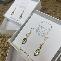 Swarovski Birthstone Marquis Earrings