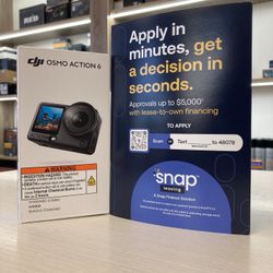 DJI Osmo Action 6 Camera (Located In Downey, CA)