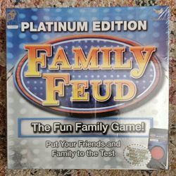 Brand New Family Feud Platinum Edition Game  Sealed