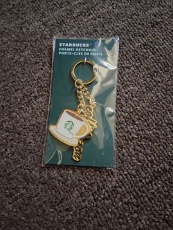 Starbucks Keychains NEW