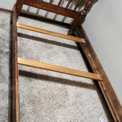 Walnut Twin Bed Frame