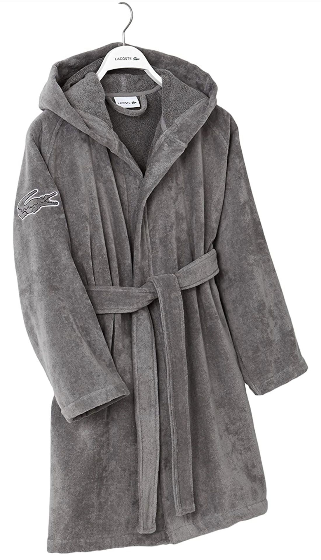 Women Hooded Lacoste Robe