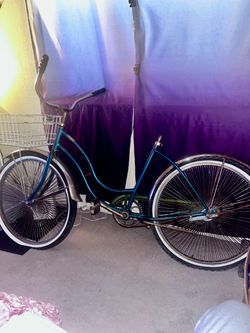 BIKE WITH CHROME SPOKES