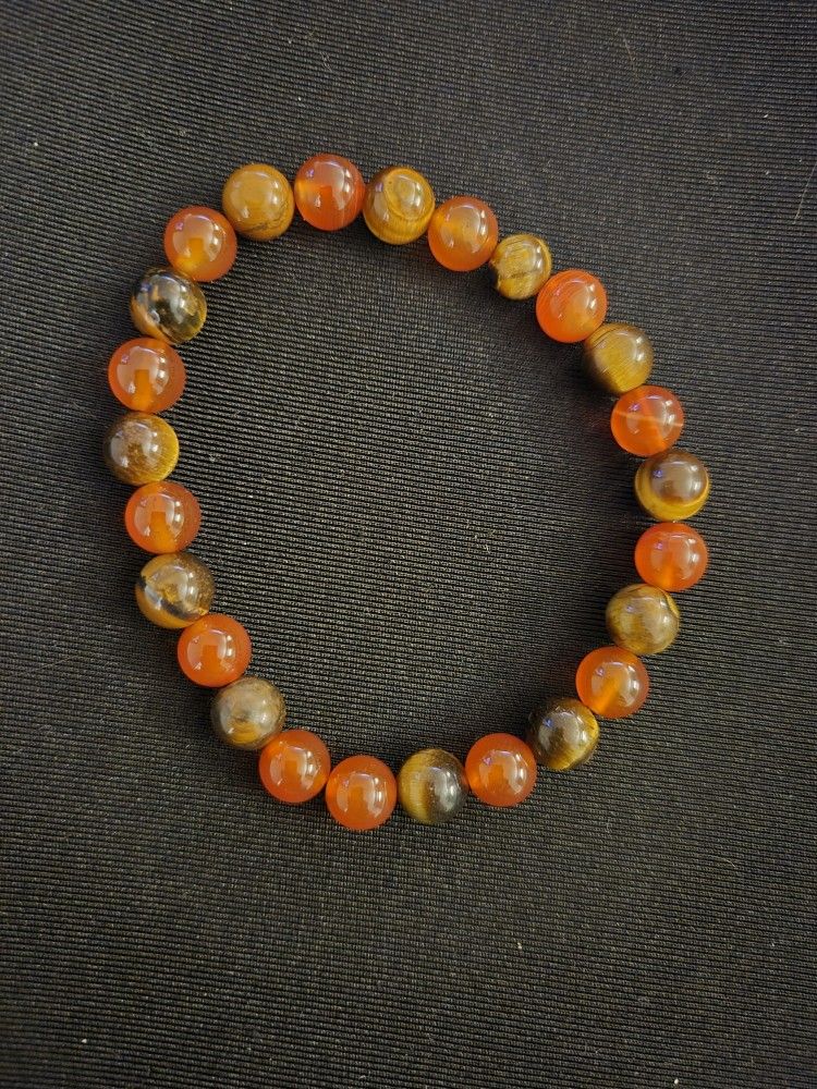 Tigers Eye Gemstone Bracelet