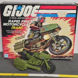 Vintage Gi Joe Ram With Box