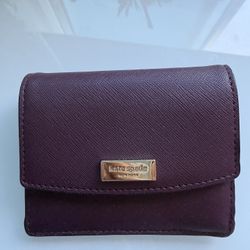 Kate Spade Plum Mini Wallet