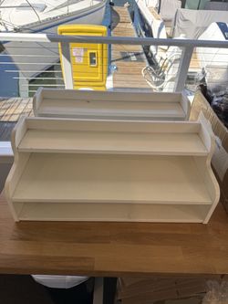 2 IKEA desktop cubby storage