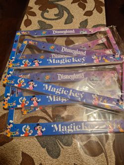 Disney Magic Key License Plate Frame