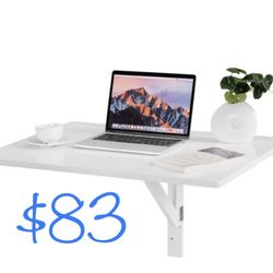 Wall-Mounted Drop-Leaf Table Folding Kitchen Dining Table Desk