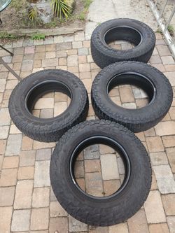 (4) Falken Wildpeak A/T3W LT275/70R18 Tires AT3W 275/70R18 $400 Daytona Beach