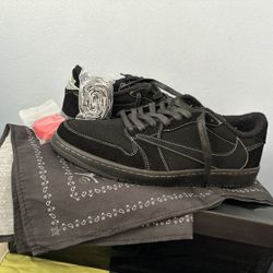 Phantom jordan 1 low  travis scott 