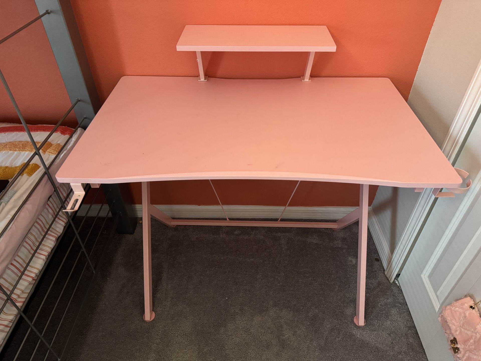 Pink Computer Desk