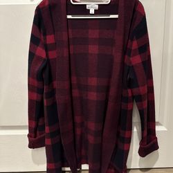 Market & Spruce Hooded Coat/Cardigan