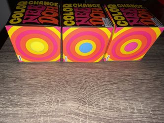 New-Dough Color Change