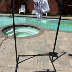 Black Stand For Wedding Welcome Sign