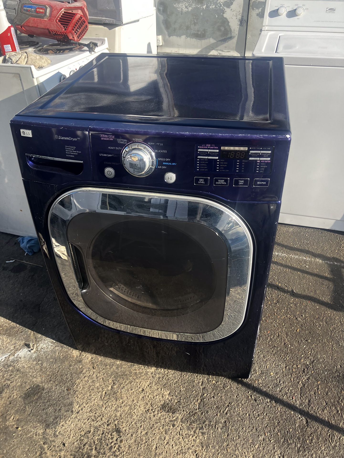Lg Ultra Capacity Dryer Gas