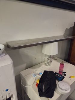 Stainless steel shelf
