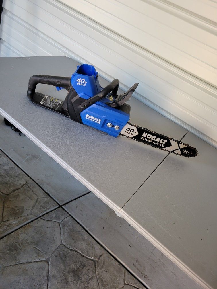 Kobalt 40v chainsaw deals