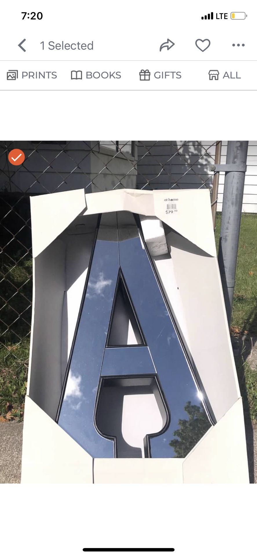 Capital A Mirror