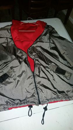 Xl waterproof jacket reversible $5