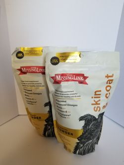 The Missing Link Skin & Coat + Probiotics Supplement - 2 Pack - Unopened

